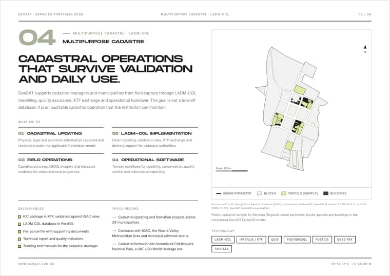 04 · Multipurpose cadastre